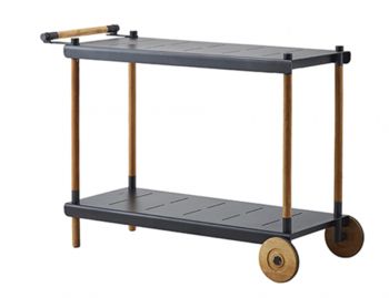 Frame Outdoor Tea Trolley by Cane-line image