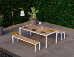 Outdoor Bench Set