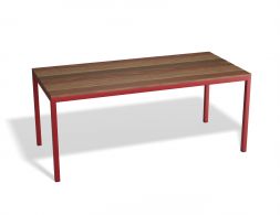 C141083118 P 4 Cape Outdoordiningtable Flamered