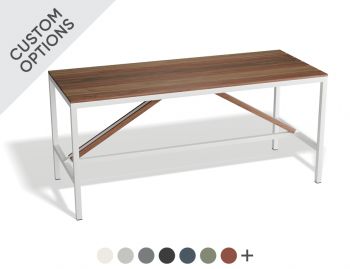 Cape Outdoor High Bar Table Solid Spotted Gum - Made in Melbourne image