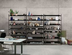 Compile Shelving Black Styled