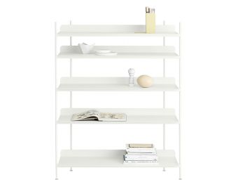 Compile Shelving System in White by Cecilie Manz for Muuto image