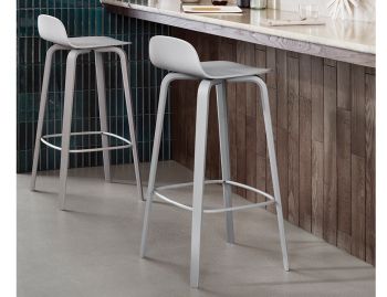 Visu Chair With Tube Base By Muuto