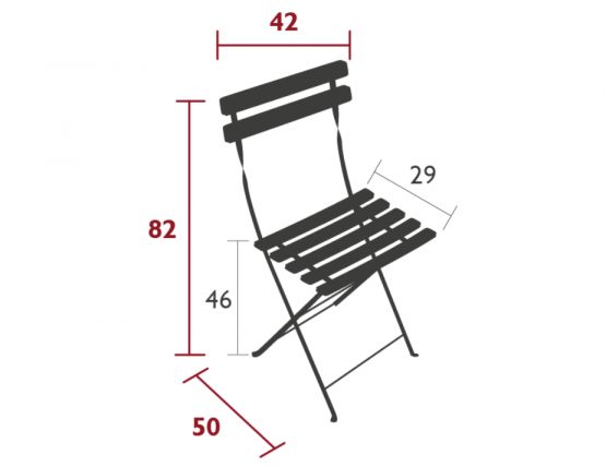 Bistro Range Measurements New