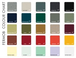 Bistro Table Round 60 Colour Chart