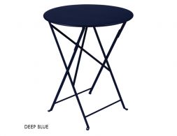 Fermob Bistro Table RoundDBlue