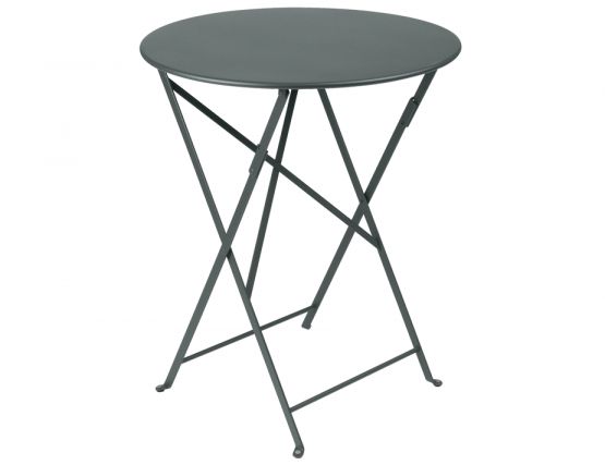 C125034029 Bistro Table Round 60 Storm Grey