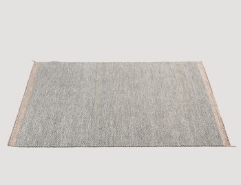 Ply Rug Black/White by Margrethe Odgaard for Muuto image