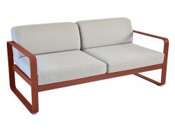 Bellevie 2 Seat Sofa Red Ochre