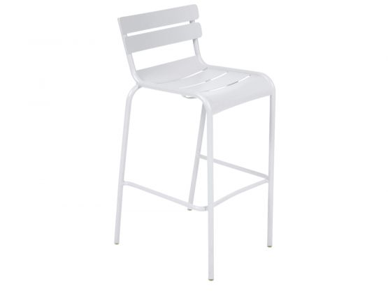 100 1 Cotton White High Stool