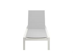 P 4 Alvor Sunlounge White