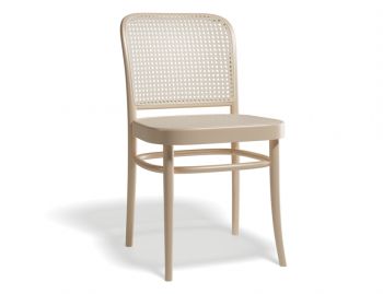 811 Hoffmann Natural Dining Chair with Cane Seat and Backrest by TON image