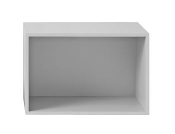 Stacked Shelf Large Light Grey Backboard by JDS Architects for Muuto image