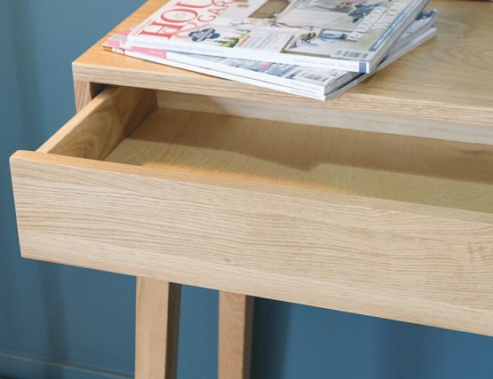 Solid_Oak LongConsole_Table