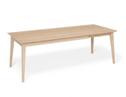 Jutland Extended 3 Seat Oak Empty Dining Table