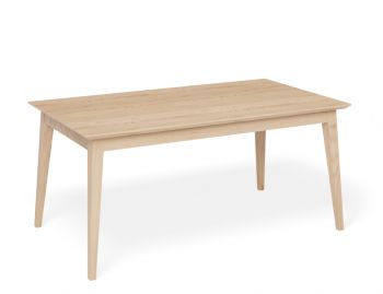 Natural Jutland Solid European Oak Extendable 160cm to 220cm Dining Table by Mads Johansen for TON image