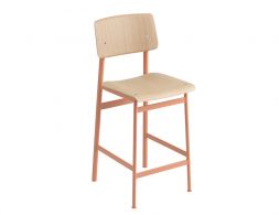 Loft Stool_0019_Loft Bar Stool 65 Dusty Rose Oak Muuto 5000x5000 Hi Res