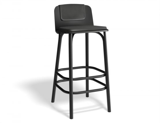 Split Barstool 75cm Pad Blackgrain Mdr0000