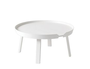 White Around Coffee Table Large by Bentzen for Muuto image