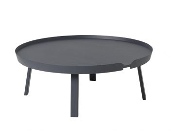 Anthracite Around Coffee Table XL by Bentzen for Muuto image