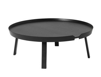 Black Around Coffee Table XL by Bentzen for Muuto image