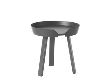 Anthracite Around Coffee Table Small by Thomas Bentzen for Muuto image