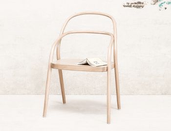 002 Natural Bentwood Chair by Jaroslav Jurica for TON  image