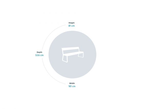 Bench With Back M