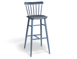 Ironica Barstool 80cm Pad Blueberry Robo857