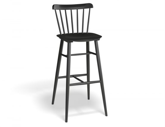 Ironica Barstool 80cm Blackgrain