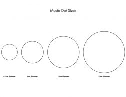 Muuto Dot Sizes