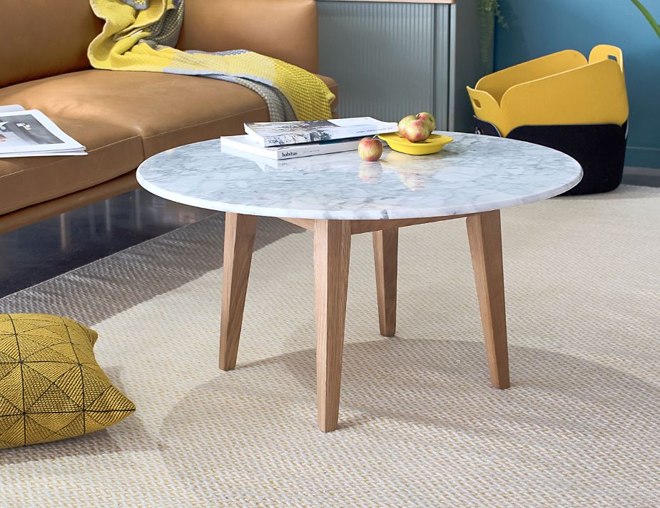 Round Marble Coffee Table Round Marble Coffee Table, 80cm White Serena Italian Carrara Marble Coffee Table