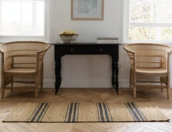 River Ticking Stripe Nook Runner by Armadillo  image