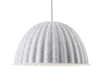 Under The Bell White Melange Pendant by Iskos Berlin for Muuto image