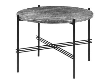 TS Coffee Table Medium Round 55cm Dia with Black Base by GUBI image