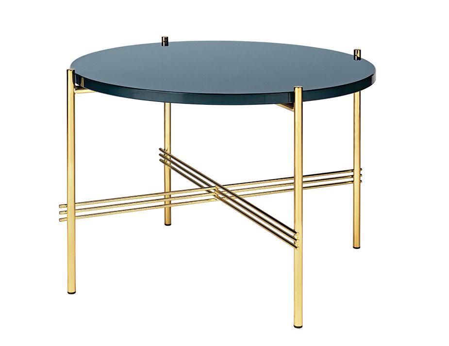 Brass Base Ts Coffee Table Round By Gubi Brass Base Ts Coffee Table Round By Gubi, Cheltenham Glass And Steel Coffee Table