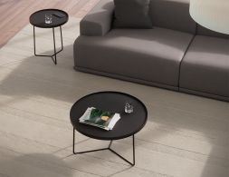 Alora All Black Medium Coffee Side Table