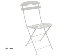 Steel Grey Fermob La Mome Chair