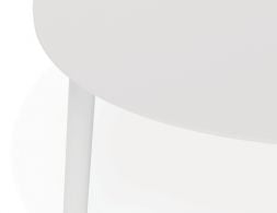 Medium White Coffeetable Outdoor