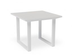 Modernwhiteoutdoorsidetable