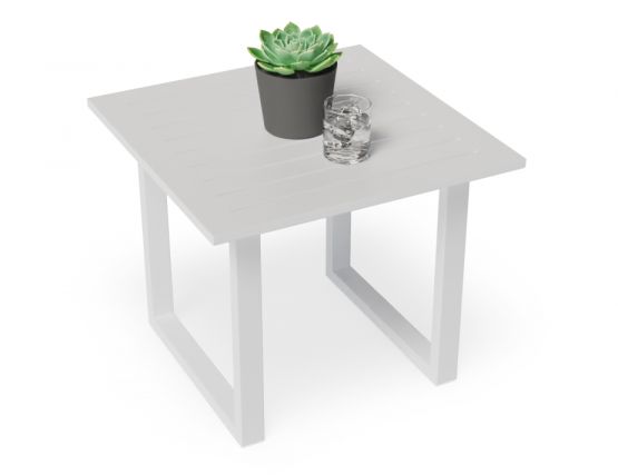 Aluminumwhitesidetable