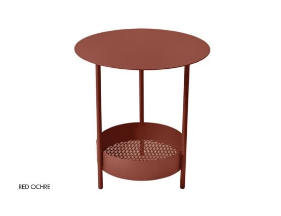 Salsa Side Table Red Ochre