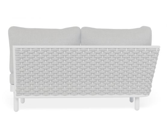 Cushions Siano White Grey Lounger Modern