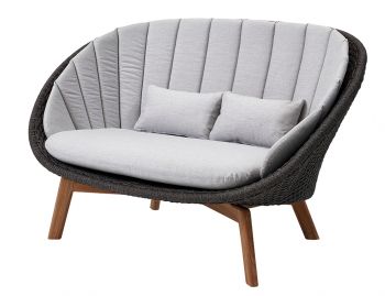 Peacock 2 Seat Sofa Soft Rope by Foersom & Hiort-Lorenzen For Cane-line image