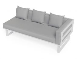 White Outdoor Sofa