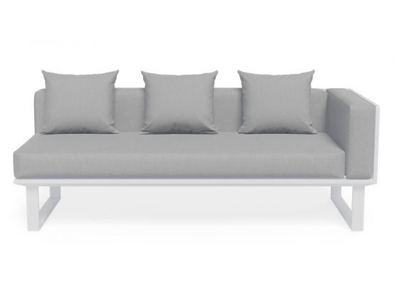 Couch Rightarm Vivara White