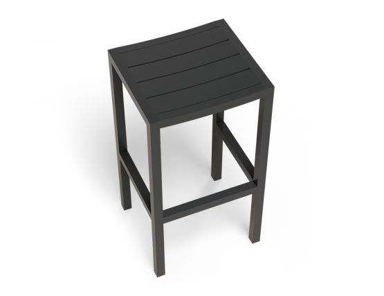 Halki Barstool Charcoal Outdoor