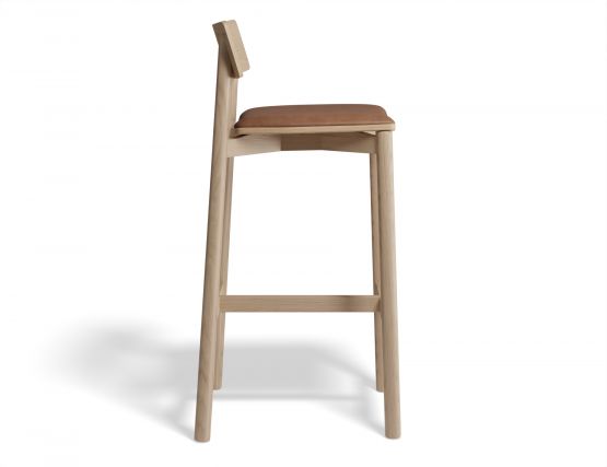 Andi Barstool Pad Ash Tanpu Side