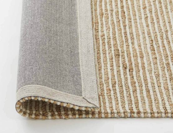 Wool Blend Jute Rug Seasalt