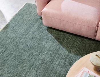 Diva Lillypad Handloom Knotted Wool Rug  image